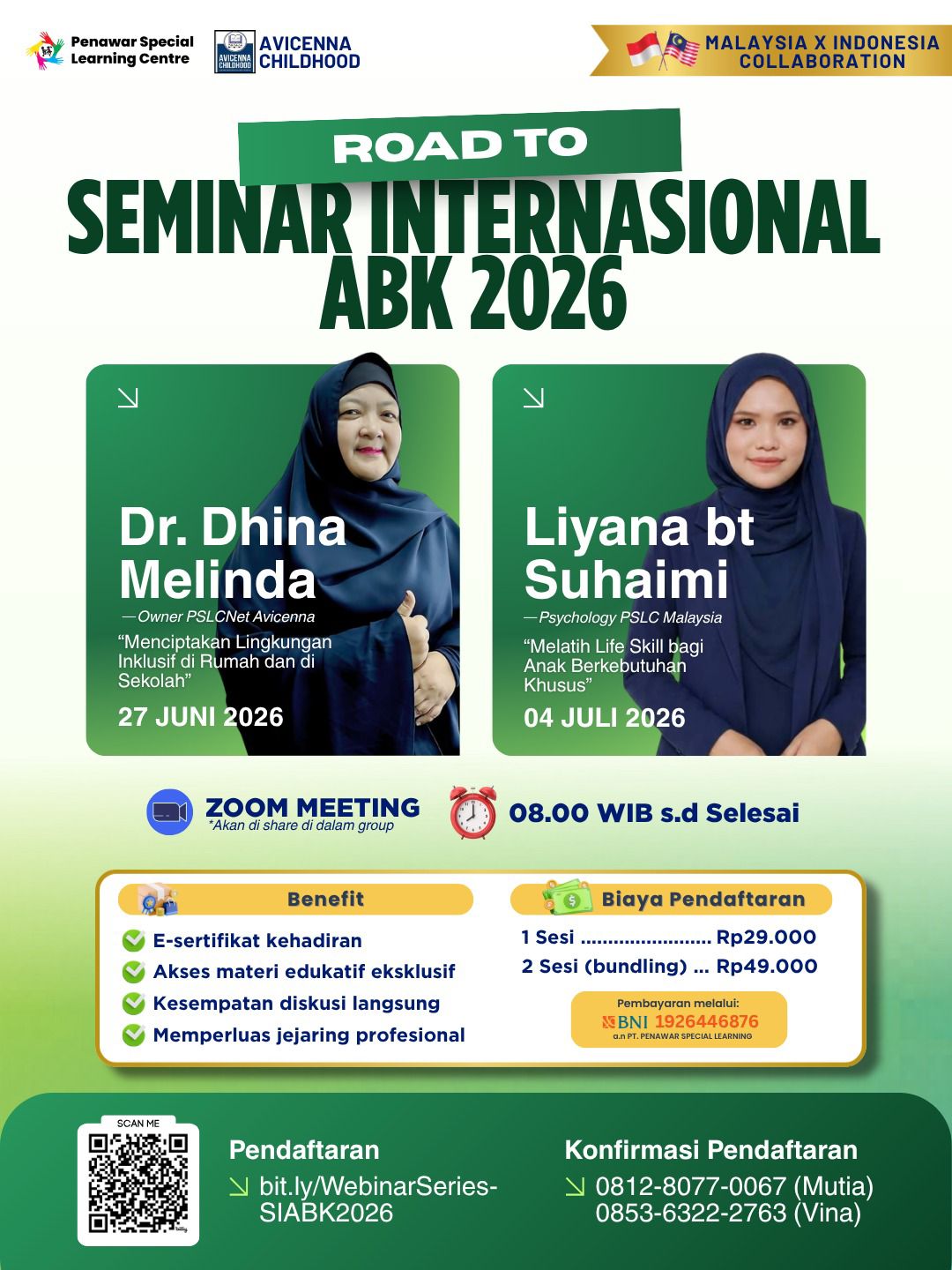 Webinar Series: Road to Seminar Internasional Anak Berkebutuhan Khusus 2026